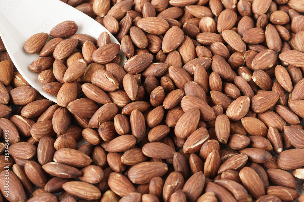 Almonds Background Almonds Background