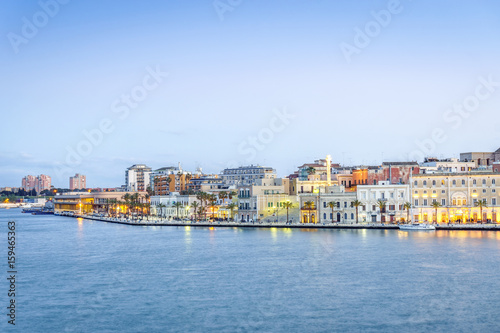 Panorama of Brindisi, Puglia, Italy