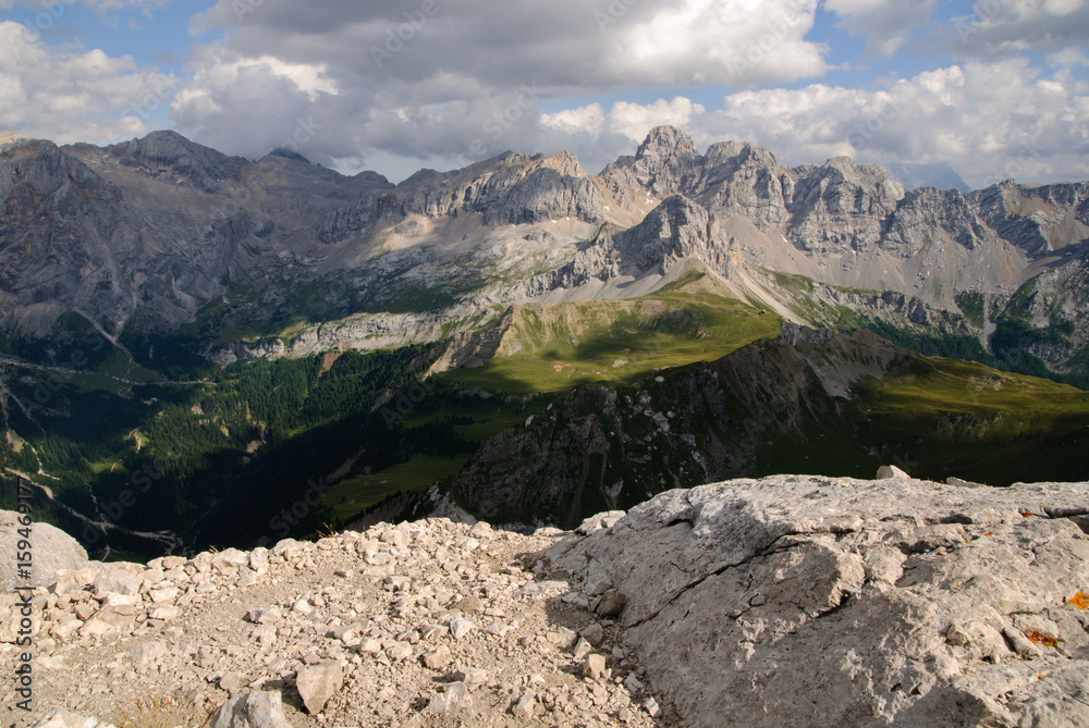 Landscape in italian Dolomites