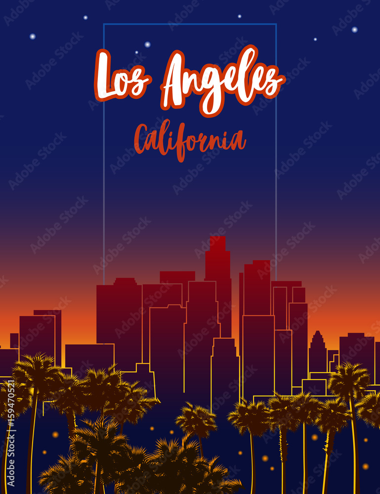 Fototapeta premium Loa Angeles California