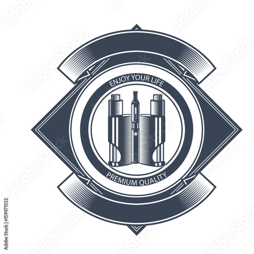 Vape shop and vapor bar, e-cigarette and e-liquid