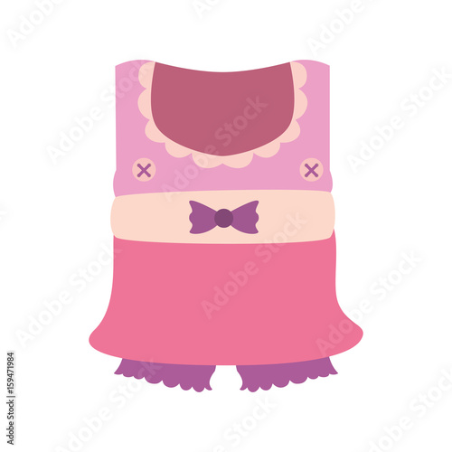 Baby cute clothing icon vector illustration graphic design