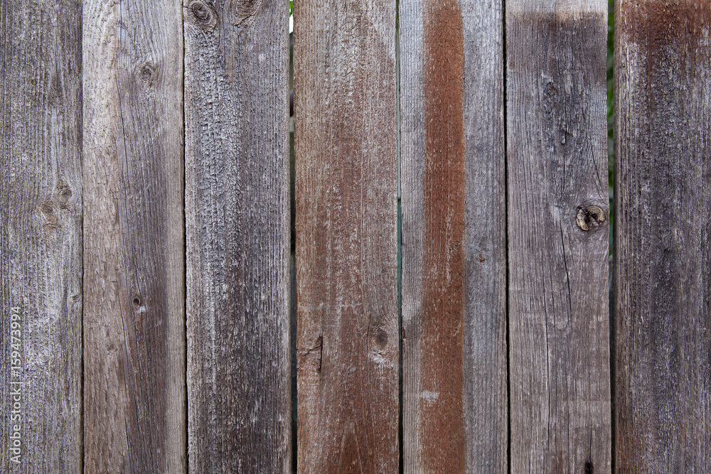 Part of an old wooden fence Part of an old wooden fence