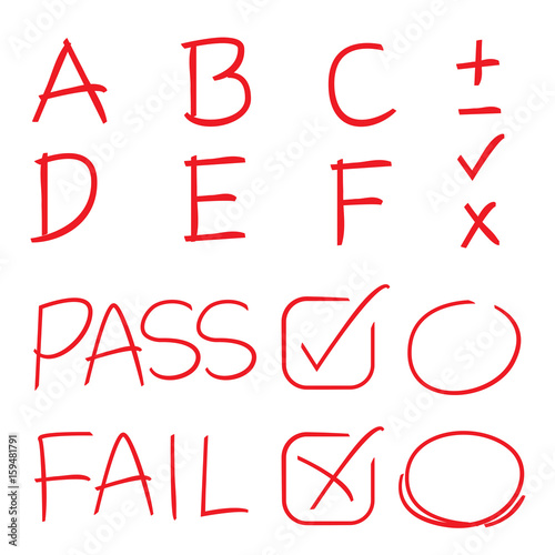 grades results symbols