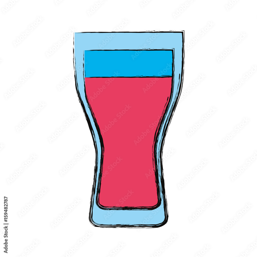 Fresh juice glass cup icon vector ilustration graphic Fresh juice glass cup icon vector ilustration graphic