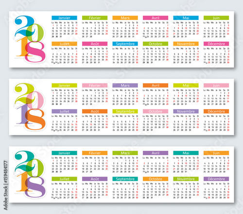 2018 Calendrier marque-page-1