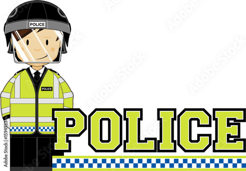 Cartoon Policeman