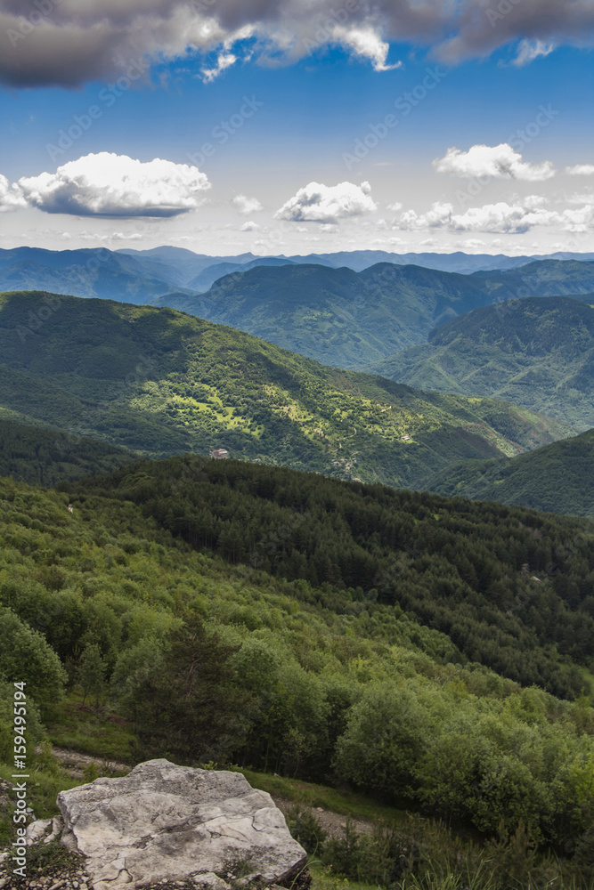 View to Rhodope mountain in Bulgaria View to Rhodope mountain in Bulgaria