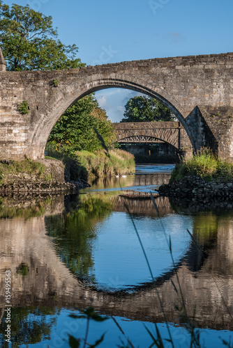 Bridge reflection in Stirling, Scotland highlands © David