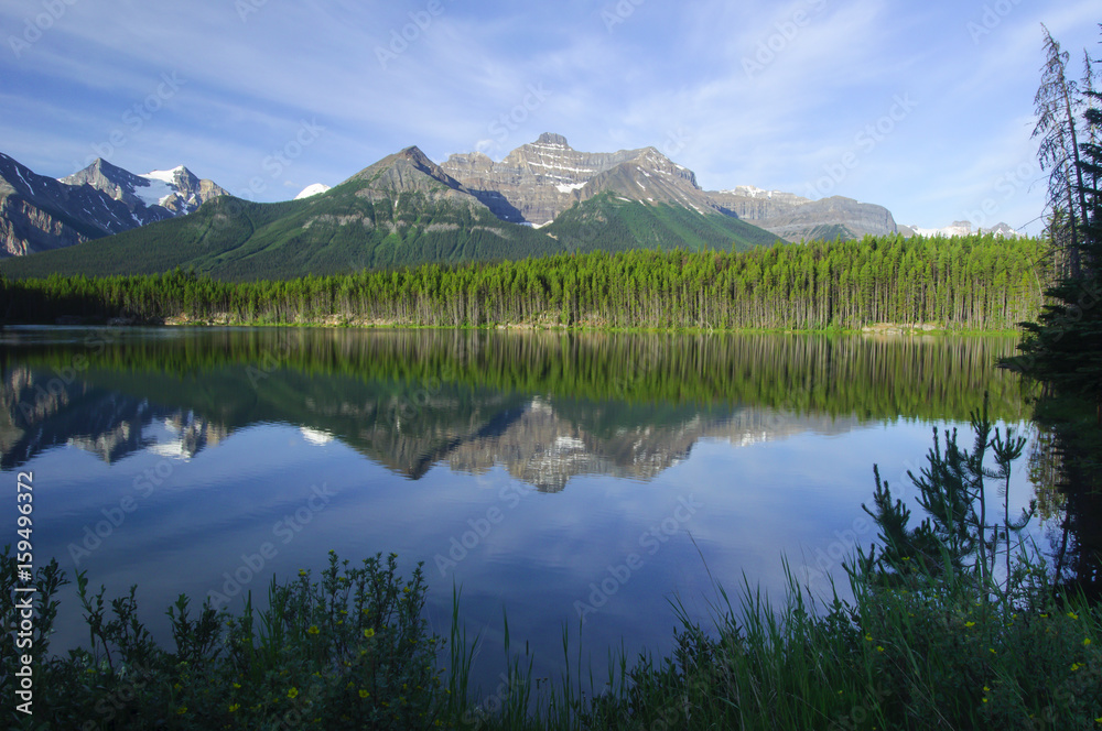 Herbert Lake, Banff National Park, Alberta, Canada Herbert Lake, Banff National Park, Alberta, Canada