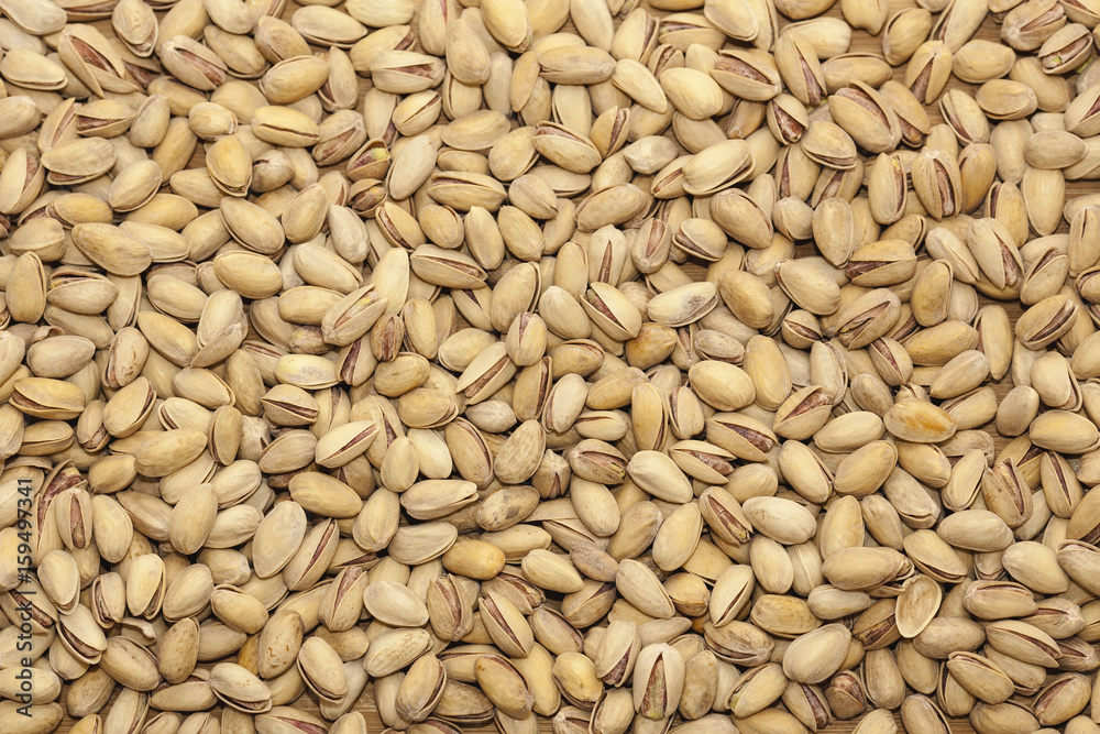 pistachio tree seeds texture food pattern background, selective focus pistachio tree seeds texture food pattern background, selective focus