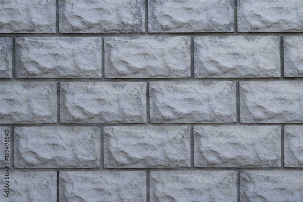 Obraz premium Кладка из белого блока