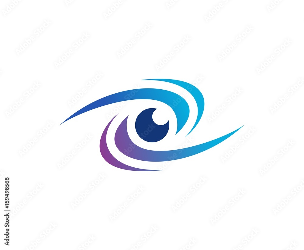 Naklejka premium Eye logo