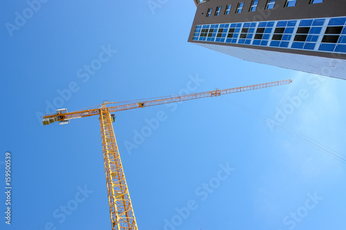 Construction tower crane an...