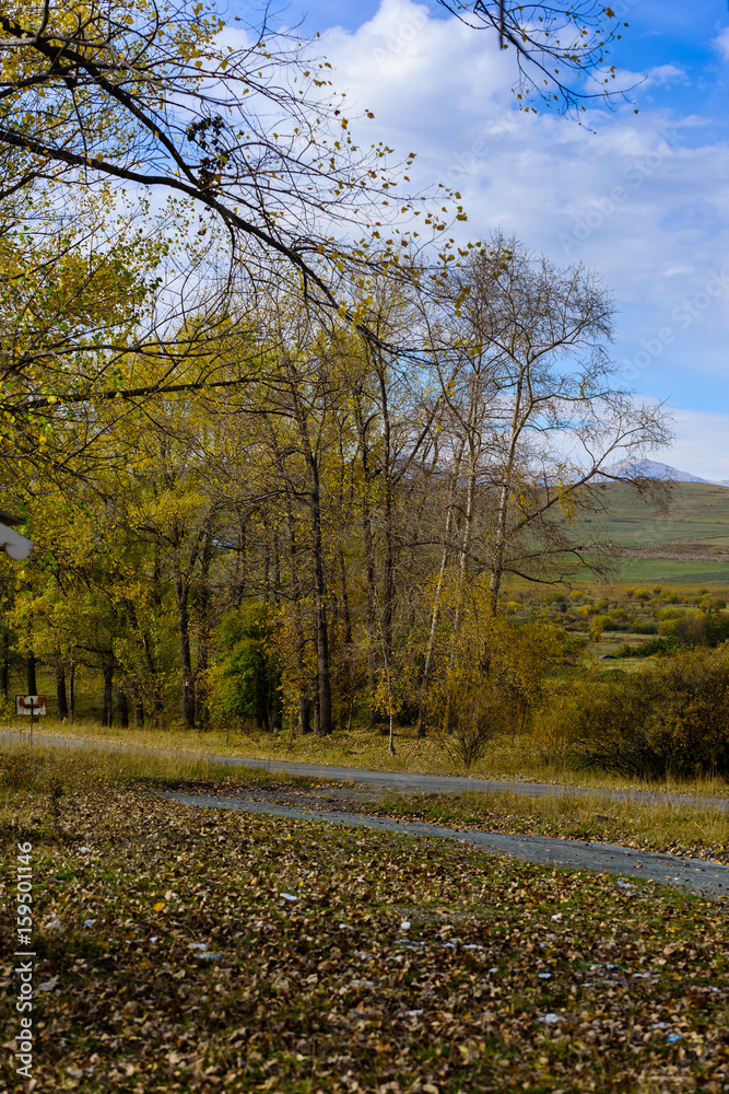 Beautiful autumn landscape, Armenia