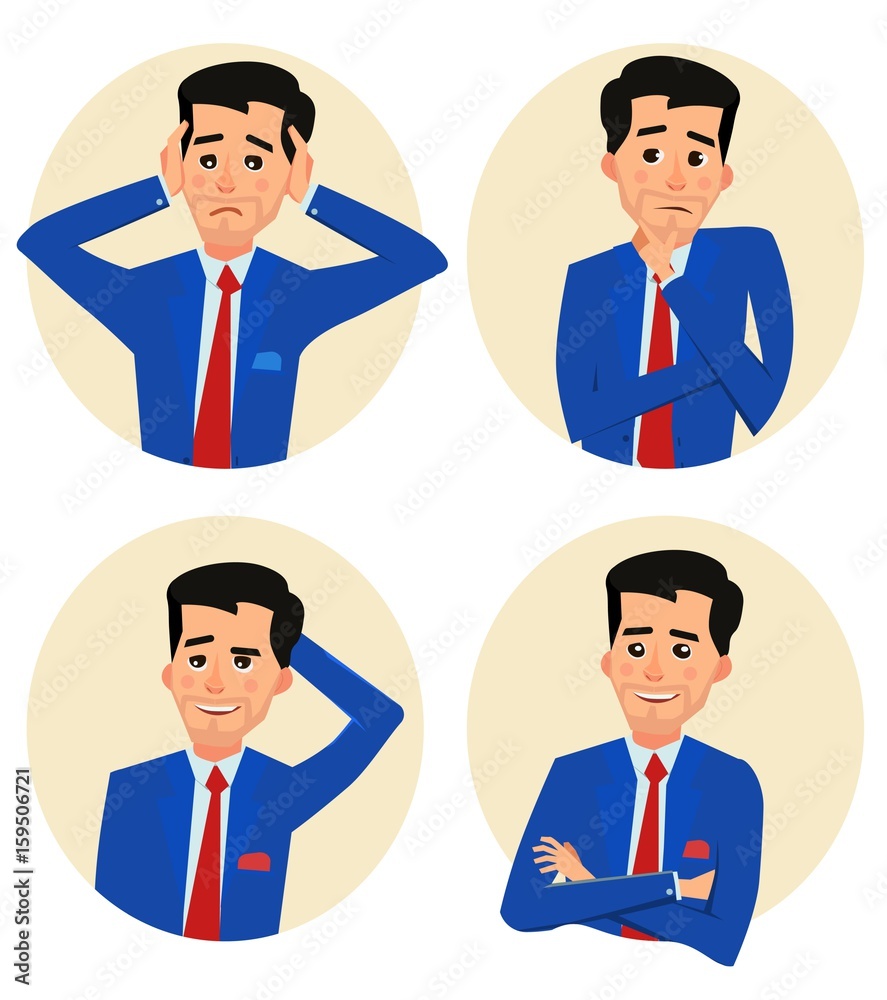 Young men in elegant office clothes. Smile Young men in elegant office clothes. Smile