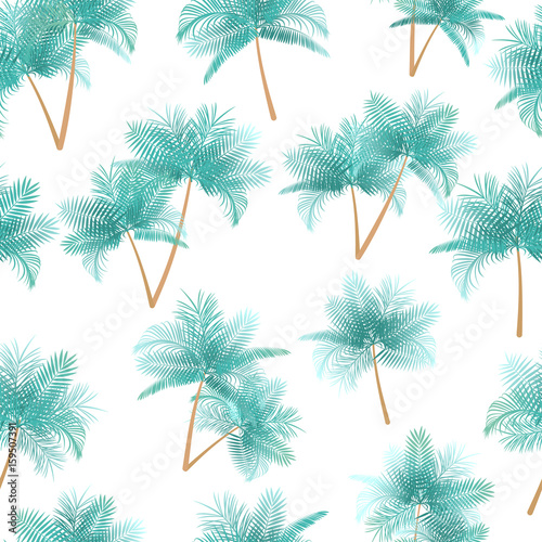 Palm seamless pattern