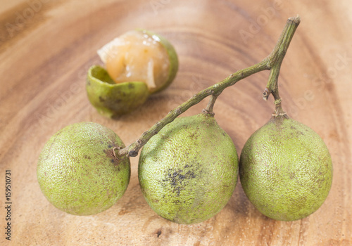 Mamoncillo delicious tropical fruit - Melicoccus bijugatus photo