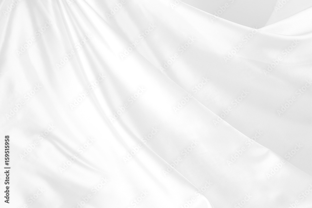 White silk fabric texture background White silk fabric texture background