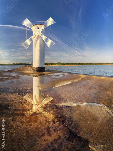 Windmill over the sea © Patrycja