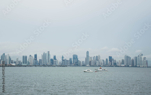Panama Skyline and coast