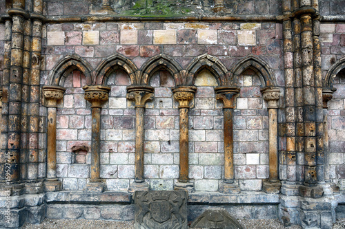 The Holyrood Abbey, Edinburgh, Scotland