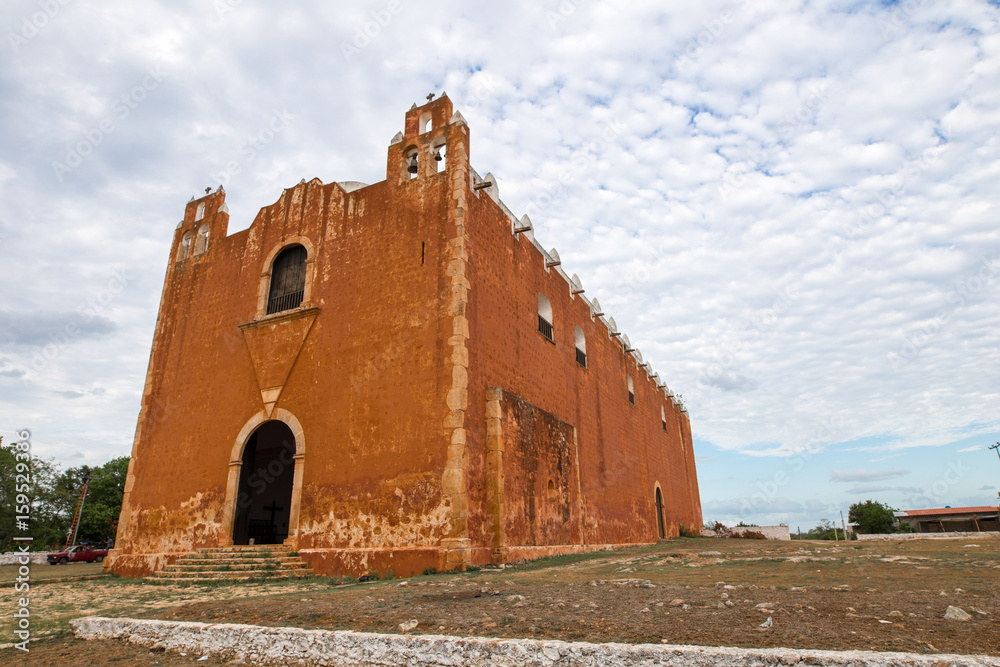 Eglise de village mexicain