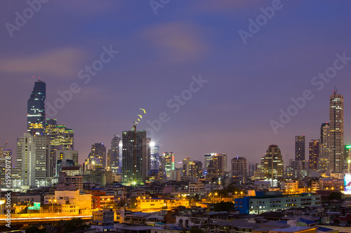 Bangkok skyline Thailand © hin255