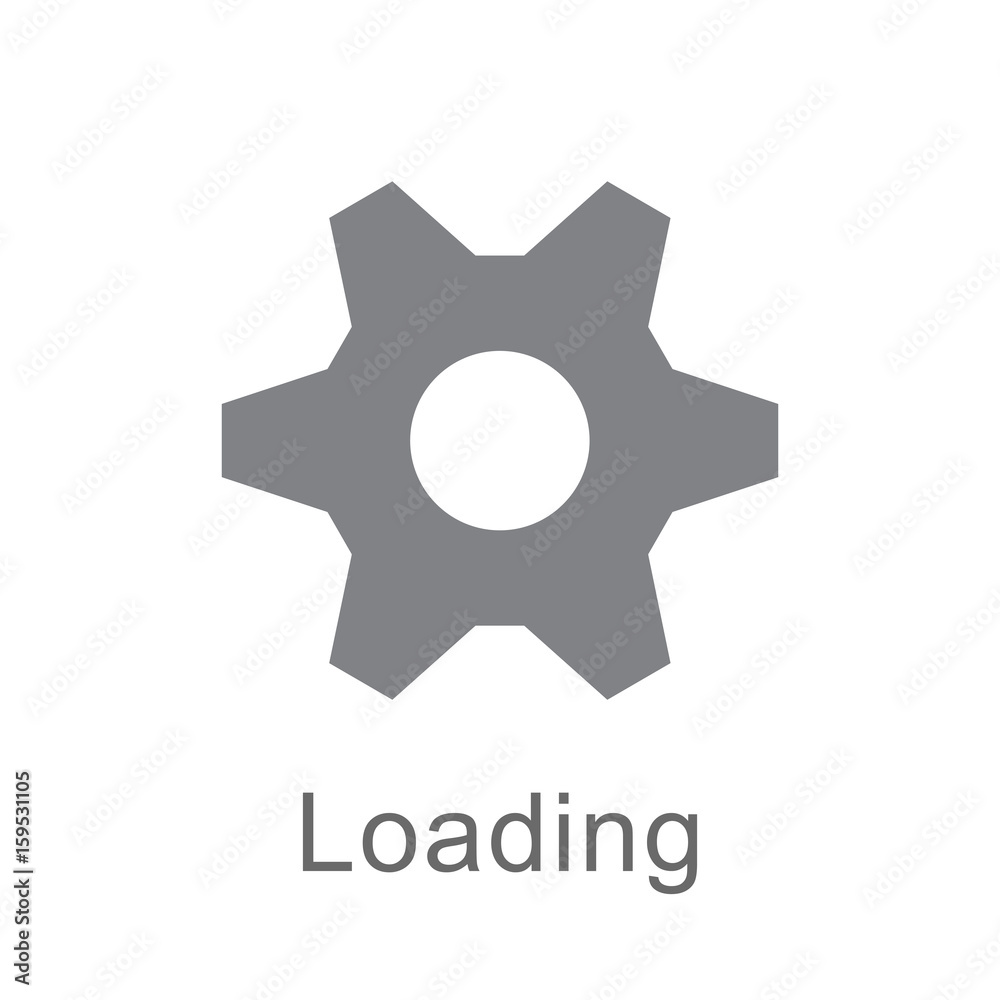 gear loading icon gear loading icon