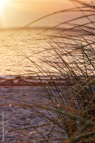 Idyllische Stimmung am Strand