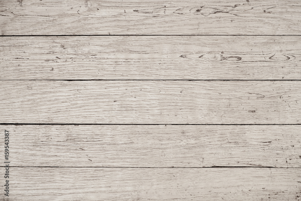 Obraz premium White washed wooden planks
