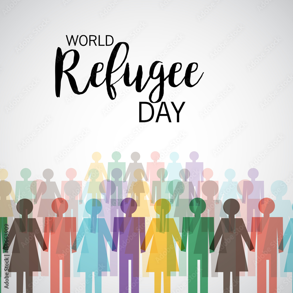 World refugee day. World refugee day.