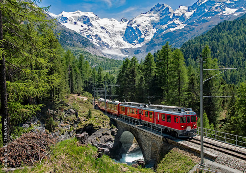 Trenino Rosso del Bernina - Svizzera