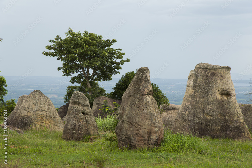 Stonehenge in thailand.mor-hin-khao chaiyaphum. Stonehenge in thailand.mor-hin-khao chaiyaphum.