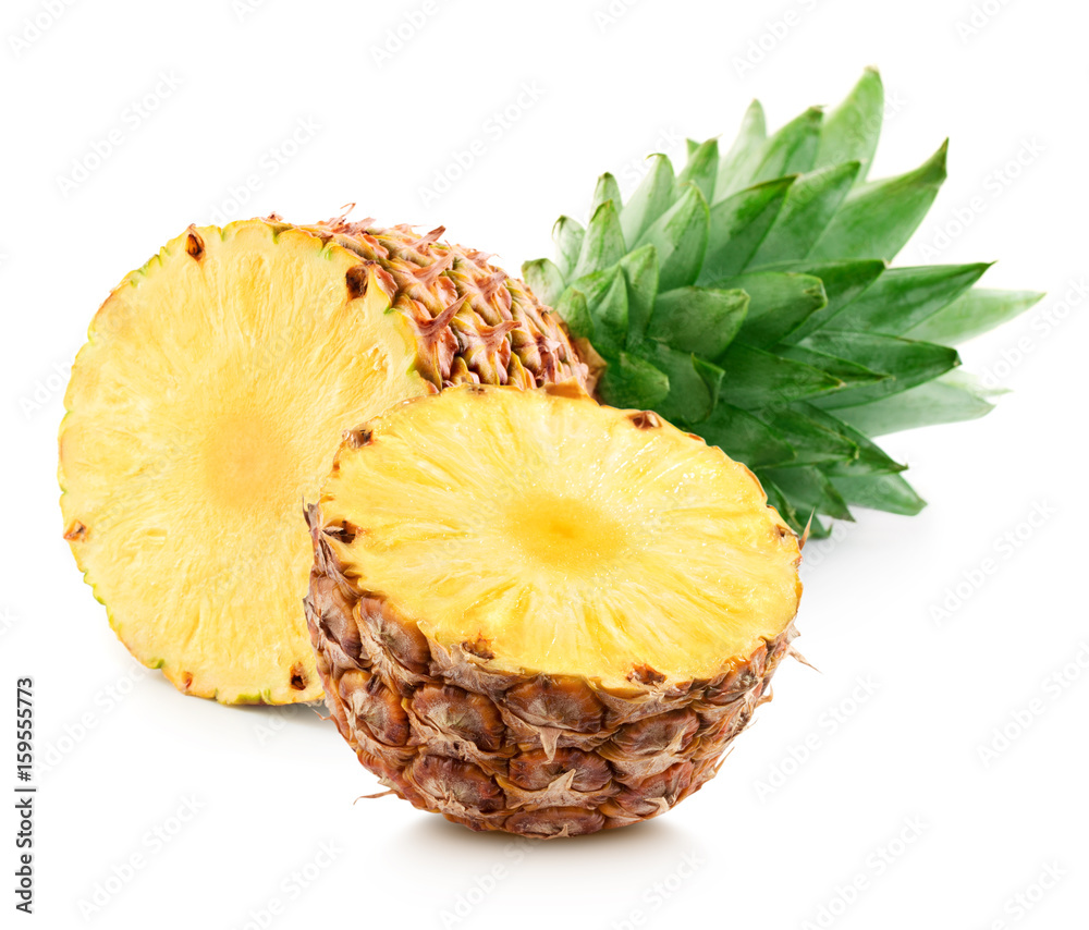 pineapple with slices