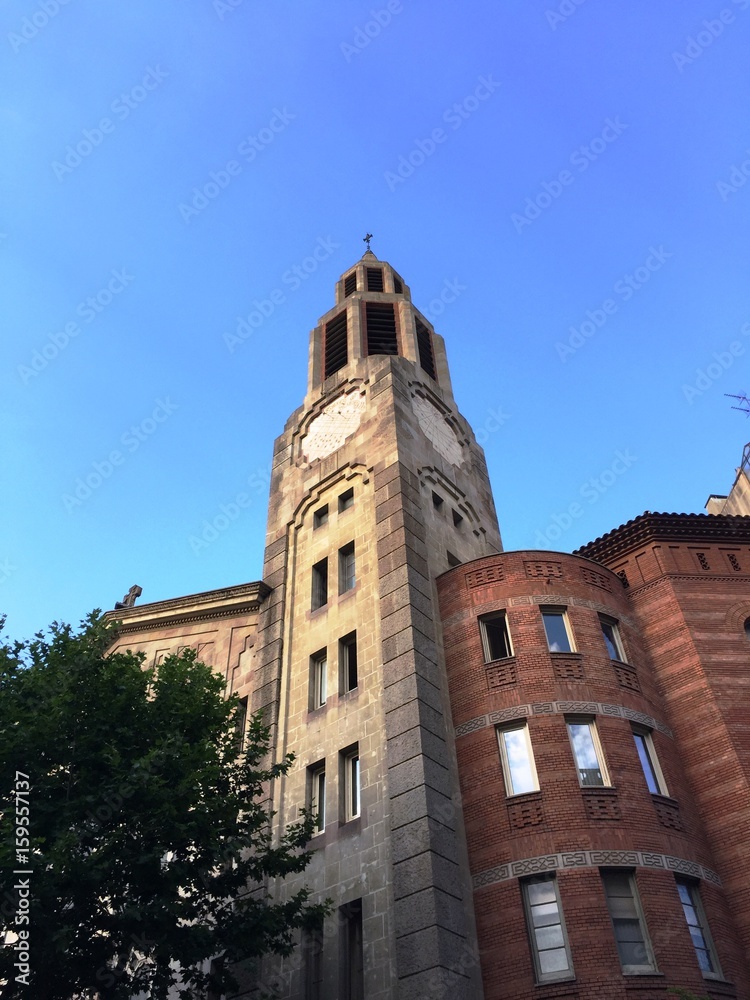 Church in Barcelona (Spain)