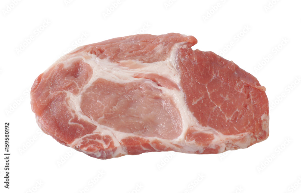 raw pork steak raw pork steak