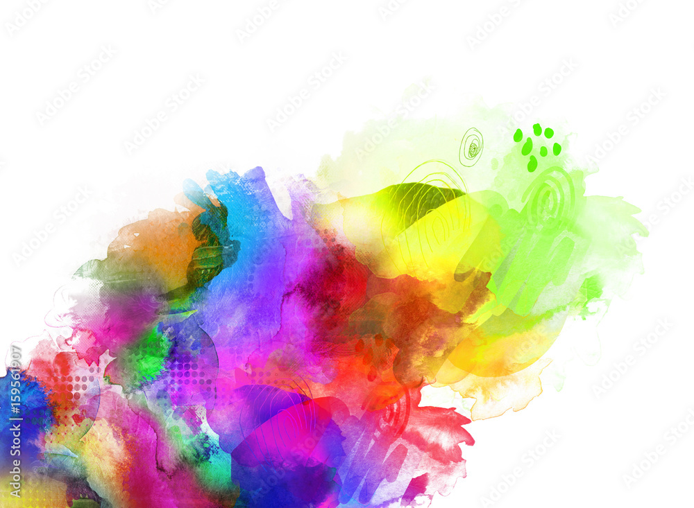 Fototapeta premium farben texturen regenbogen konzept