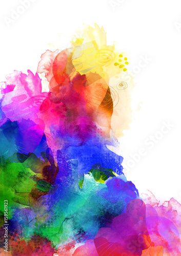 farben texturen regenbogen konzept