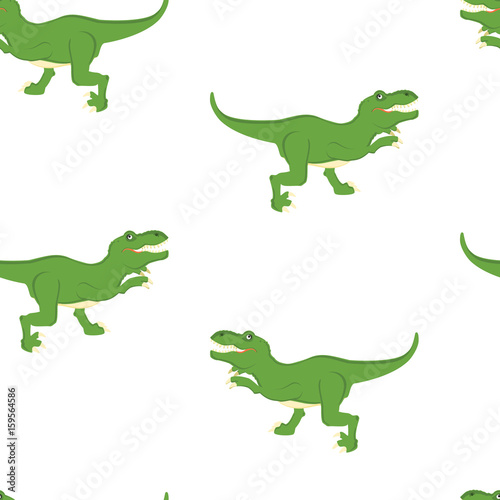 Dinosaur seamless pattern