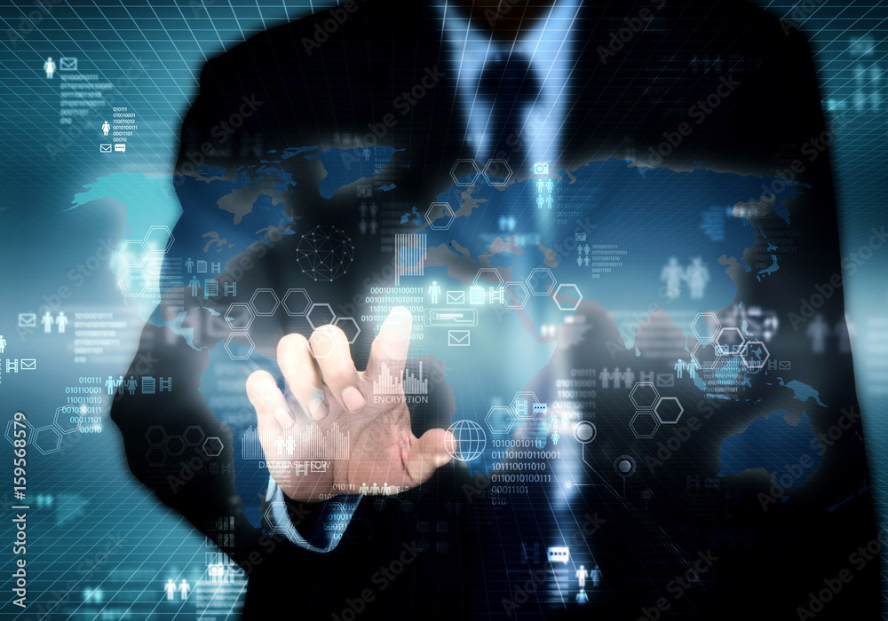Internet Business Technology concept Internet Business Technology concept
