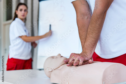 фотографія CPR class
