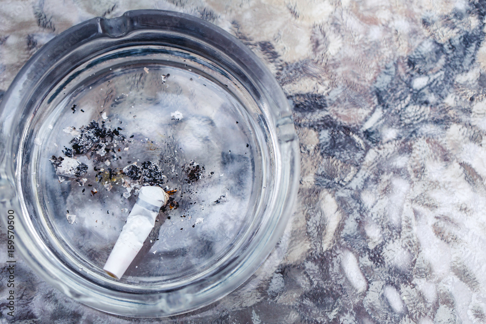 cigarette ashtray with space for text cigarette ashtray with space for text