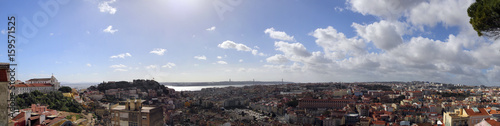 Lisbon Lissabon Panorama Senhora do Monte