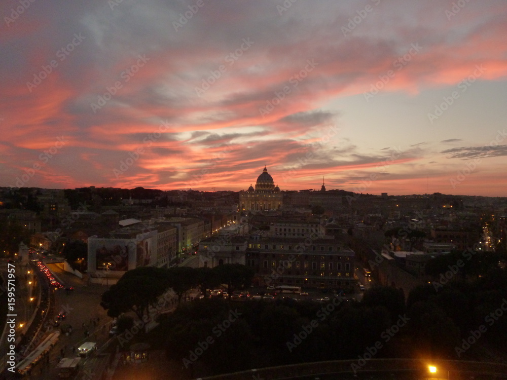 panoramic rome
