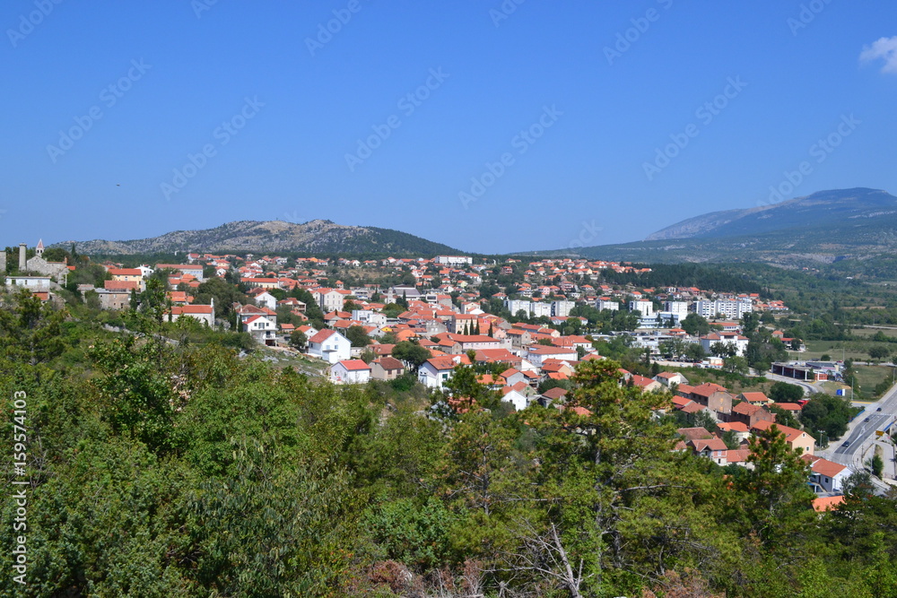 Smal town in Croatia