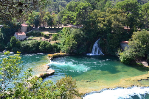 waterfalls in Krka Nation Park