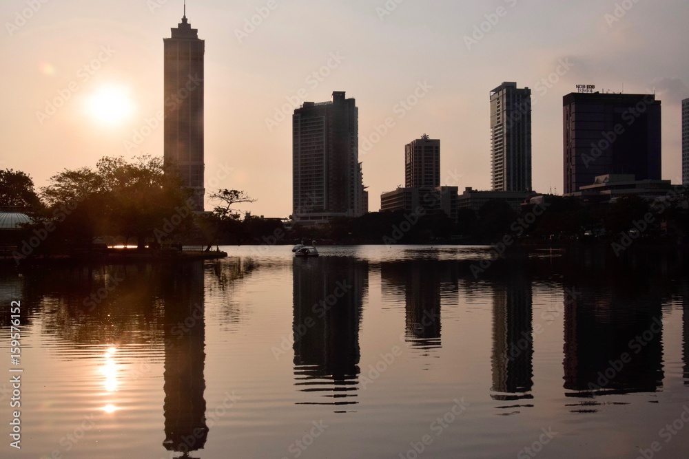 Fototapeta premium Colombo Skyline