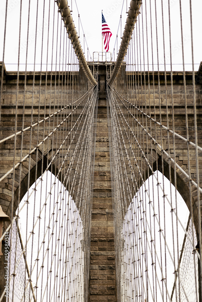 Fototapeta premium Brooklyn Bridge Detail