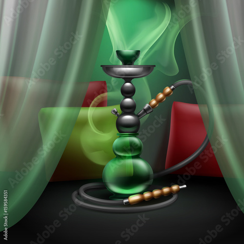 Hookah lounge interior